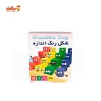 بازی فکری شکل رنگ اندازه روشنا